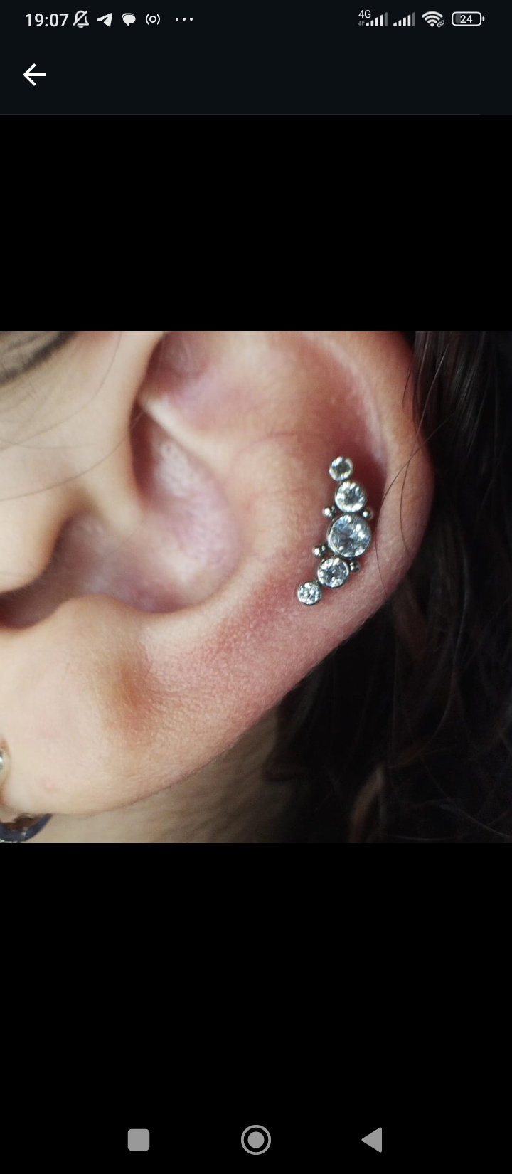 Piercing de orelha