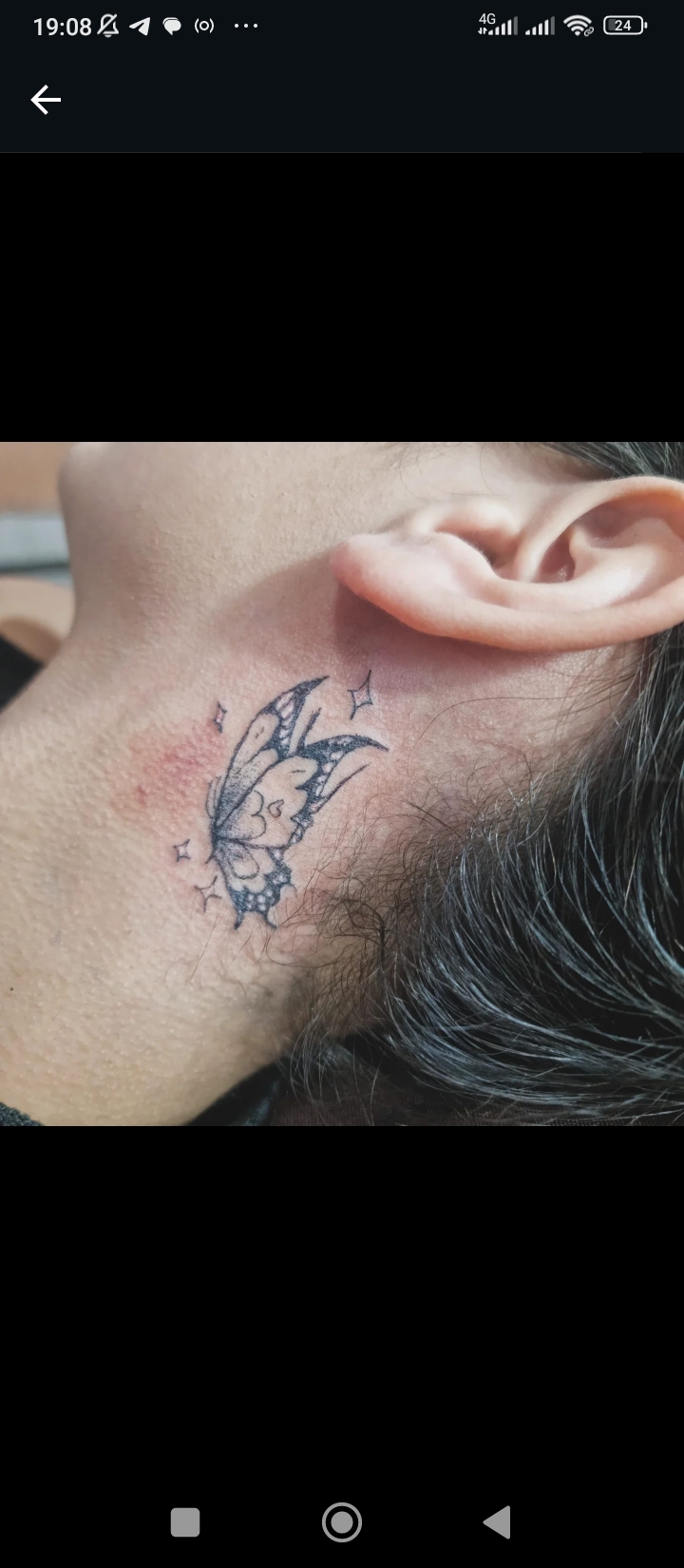 tatoo de cuello
